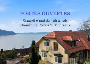 Superbe 3 pièces de 71,8 m2 avec balcons et Très belle vue sur le lac