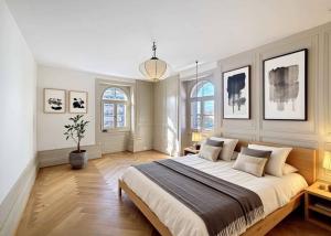 Dernier étage - Spacieux 3.5 pces 99 m2 + combles dans un immeuble ancien rénové