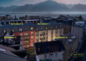 TRES GRAND 3.5 PCES NEUF DE 81 m2