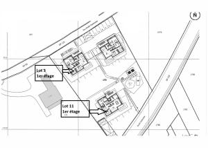 Duplex de 4.5 pièces avec balcons