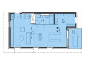 Duplex de 4.5 pièces avec balcons