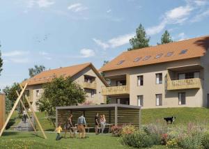 Duplex de 4.5 pièces avec balcons