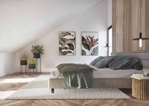Duplex de 4.5 pièces avec balcons