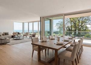 Villa neuve de standing avec vue panoramique sur le lac Léman