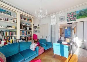 4.5 p avec cachet et grand balcon