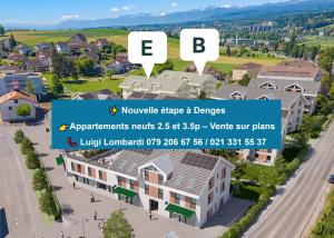 3.5 pièces neuf avec jardin &amp; terrasse à Denges