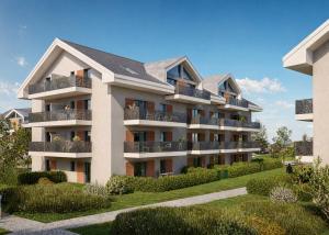 3.5 pièces neuf avec jardin &amp; terrasse à Denges