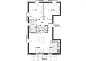 3.5 pièces d'angle neuf avec balcon à Denges