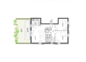 Nouvelle promotion : Appartement de 3.5 pièces avec terrasse et jardin