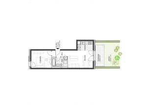 Nouvelle promotion : Appartement de 2.5 pièces avec terrasse et jardin