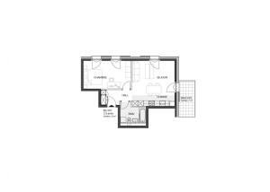Nouvelle promotion : Appartement de 2.5 pièces avec balcon
