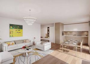 Appartement 2,5 pièces avec balcon.
Finitions au gré de l'acquéreur !