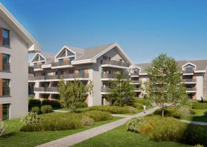 3.5 pièces aux combles - 86m² + balcon