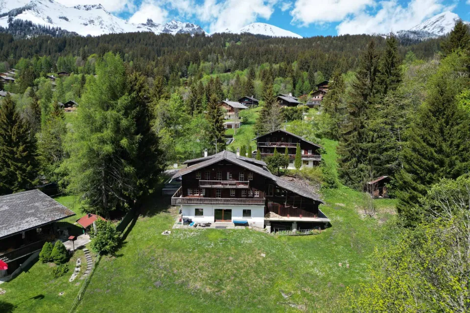Authentique chalet de montagne avec vaste capacité d’hébergement