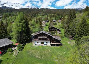 Authentique chalet de montagne avec vaste capacité d’hébergement