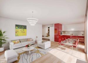 Appartement de 2,5 pièces au rez-de-chaussée avec jardin