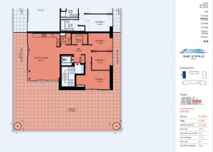 Appartement neuf de  standing - 4.5 pièces en angle avec terrasse de 164m²