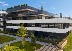 Appartement neuf de 3.5 pièces avec avec doubles espaces extérieurs