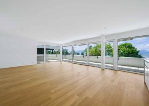 Appartement neuf de standing - 4.5 pièces en angle avec balcon de 76m² - Vue lac