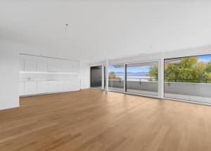 Appartement neuf de standing - 4.5 pièces en angle avec balcon de 76m² - Vue lac