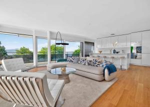 Appartement neuf en angle de 5.5 pièces avec terrasse de 200m² - Vue lac Léman