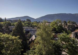 Studio au 7 ème étage avec balcon et vue Salève
