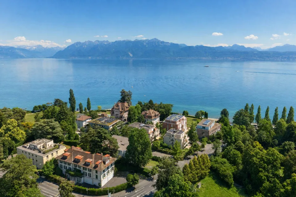Exclusivité : Splendide appartement de 156 m² avec vue sur le lac 