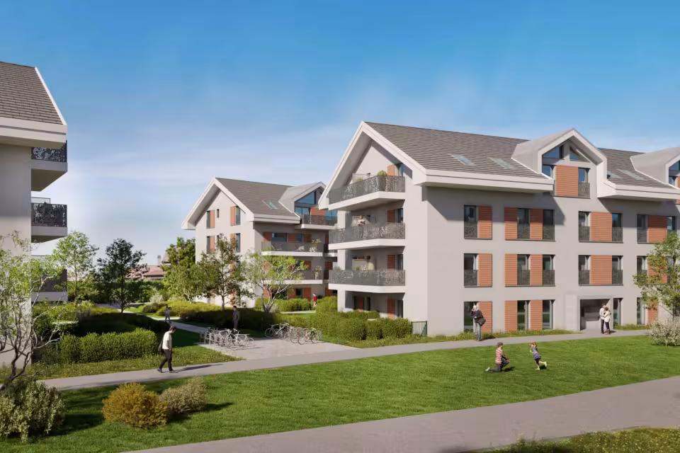 Nouvelle promotion ! Appartement 2,5 pièces en rez de jardin.