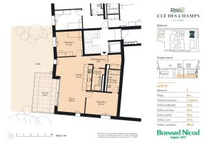 Appartement de 3.5 pièces en rez-de-jardin