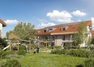 Appartement de 3.5 pièces en rez-de-jardin