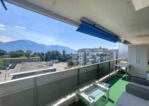 Appartement de 1 pièce - 33.5 m2 avec grand balcon et garage box 