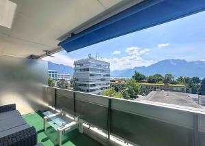 Appartement de 1 pièce - 33.5 m2 avec grand balcon et garage box