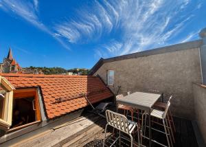 Duplex de 2,5 pièces au centre-ville avec terrasse