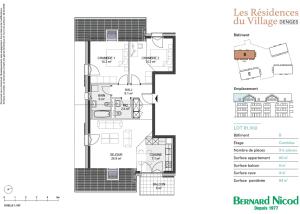 Spacieux appartement de 3,5 pièces sous combles avec balcon