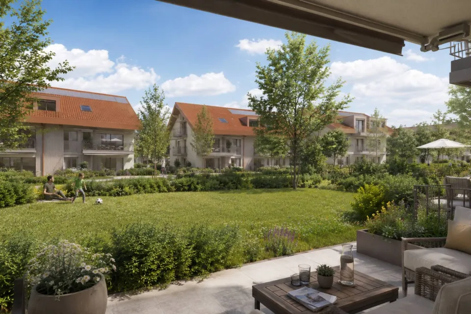 Nouvelle promotion : 3.5 pièces neuf avec jardin privatif et terrasse de 33 m²