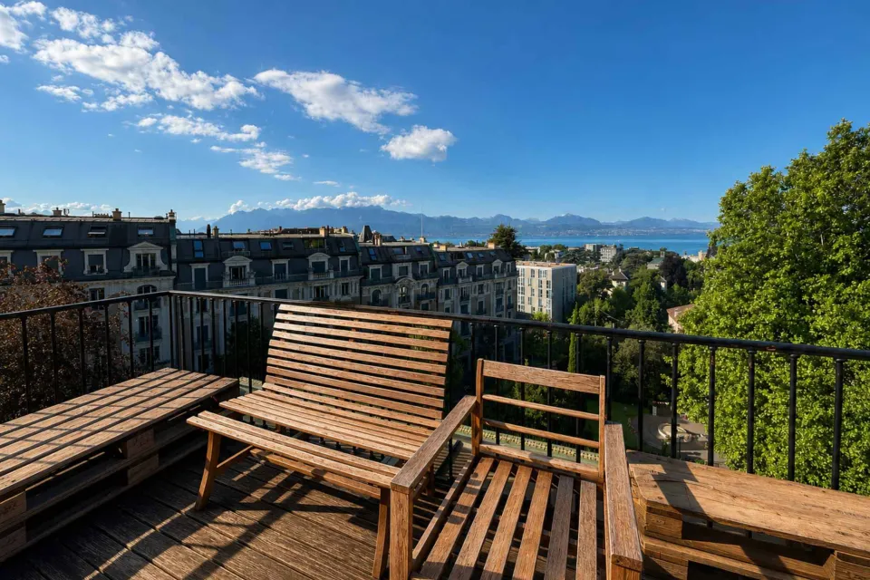 Charmant appartement de 5,5 pièces au cœur du quartier sous-gare à Lausanne