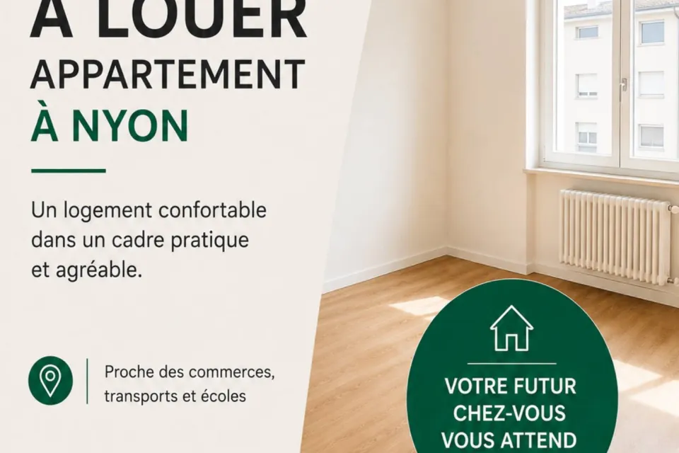 Appartement de 3.5 pièces au 2ème étage