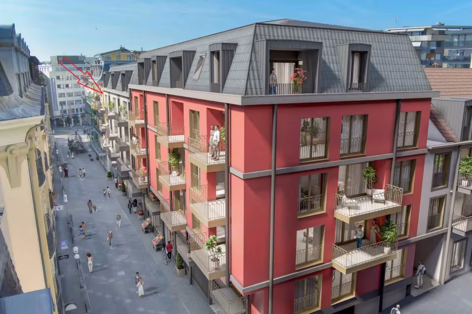 Superbe 4.5 pièces neuf d' Angle - Sud-Ouest  97 m2 + Balcon