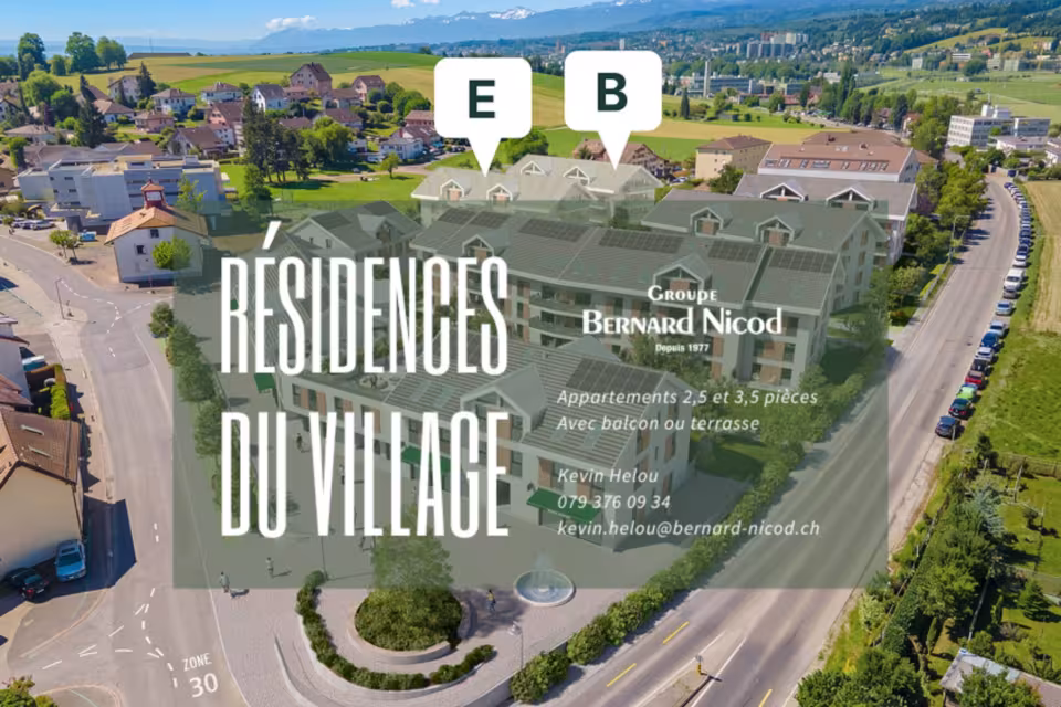 Appartement 3,5 pièces en rez de jardin. Finitions au gré de l'acquéreur !