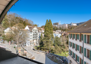 Studio en attique au centre de Lausanne