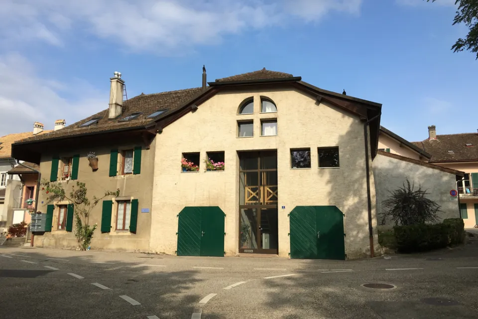 Au coeur du village de Begnins