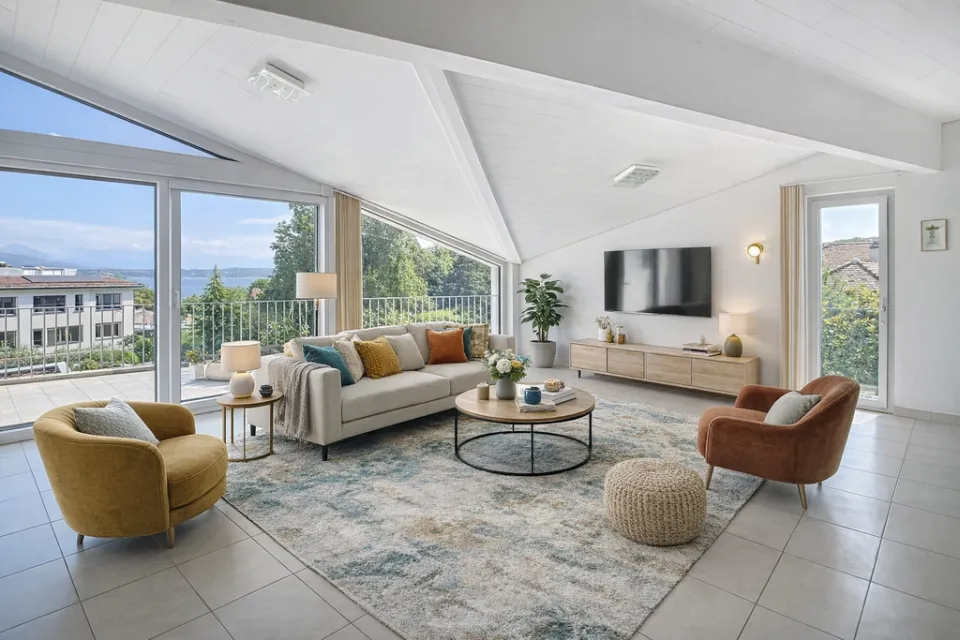Grand duplex de 154m2 aux portes de Genève