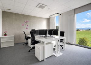 Grande surface de bureaux moderne et modulable