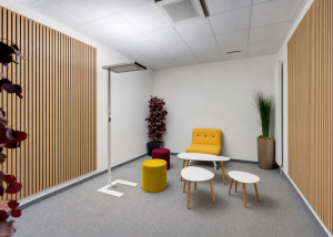 Grande surface de bureaux moderne et modulable