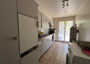 A louer 3.5 pièces au rez avec jardin