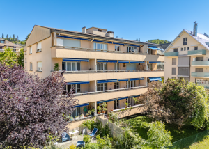 Appartement de 3.5 pièces au rez situé en plein coeur de Pully