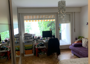 1 pièce avec jardin à Pully !