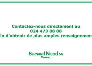 À louer - appartement intimiste de 3.5 pièces
